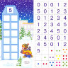 Игротека ШСГ 4+ Математические домики. Счет до пяти  Настольная игра 