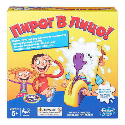 Настольная игра "Пирог в лицо", Hasbro